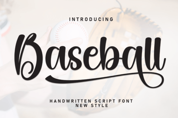 Baseball: A Handwritten Font That Brings Friendly Charm to Any Design