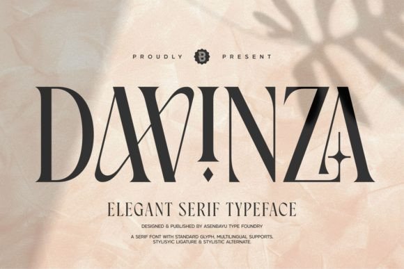 Davinza: The Serif Font That Balances Modern Minimalism and Timeless Elegance