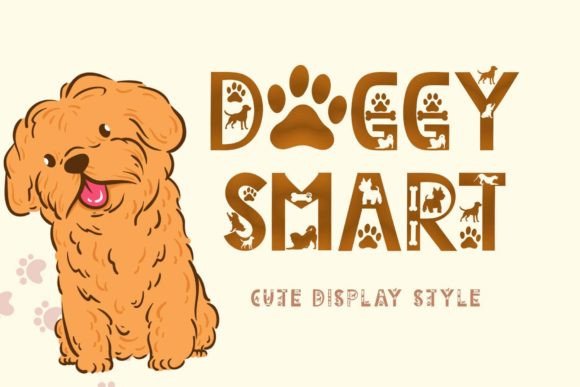 Doggy Smart: A Playful Display Font for Creative Branding