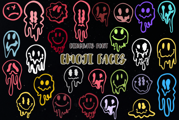 Emoji Faces: A Sketched Typeface for Expressive Branding