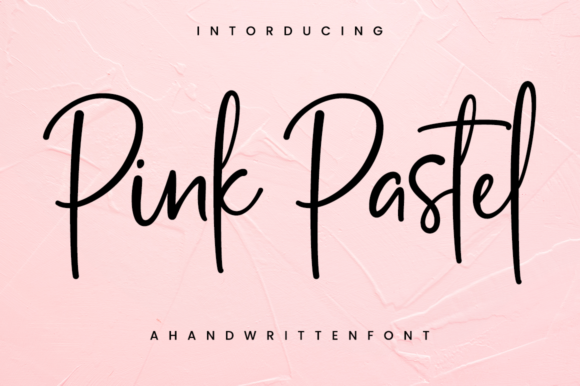 Exploring Pink Pastel: A Font for Elegant and Refreshing Design