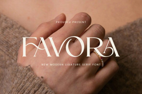 Favora Ligature Serif: Blending Modern Chic with Timeless Sophistication
