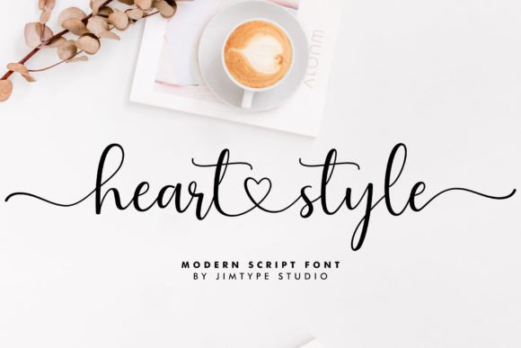 Heart Style Font: Crafting Romance with Every Letter