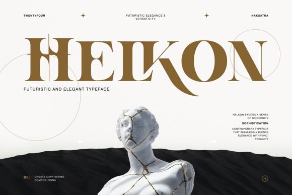 Helkon: A Modern Typeface for Digital and Print