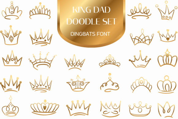 King Dad Doodle Set: Your Royally Good Design Secret