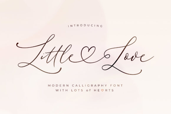 Little Love: The Elegant Script Font for Modern Designers