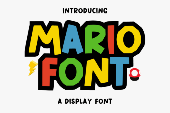 Mario: The Cool, Bold, and Fun Display Font for Modern Creators