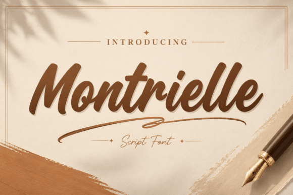Montrielle: The Contemporary Script for Elevated Branding