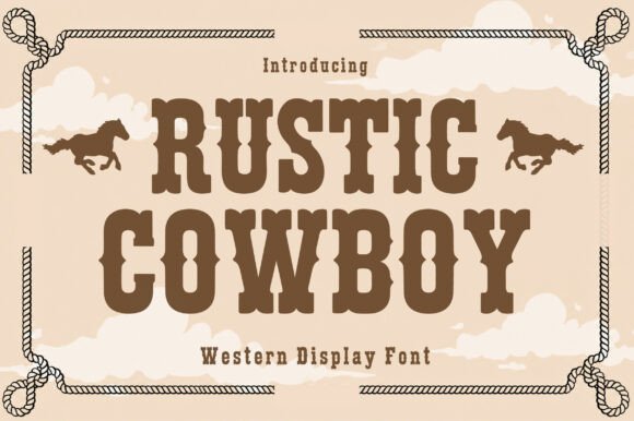 Rustic Cowboy: Authentic Frontier Spirit for Your Designs