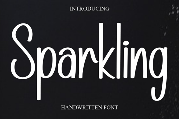 Sparkling: A Sweet Cursive Font for Elegant Design