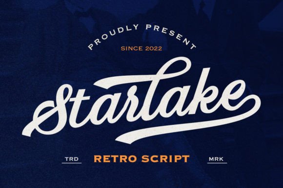 Starlake - Retro Script: Injecting Vintage Style into Modern Design