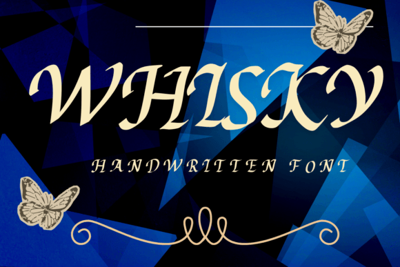 Whisky Font: Your Go-To for Playful, Handwritten Charm